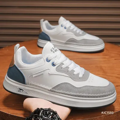 Premium Leather Lightweight Soft Bottom Men's Sneakers